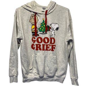 Peanuts Sweatshirt Charlie Brown Christmas Snoopy Good Grief!